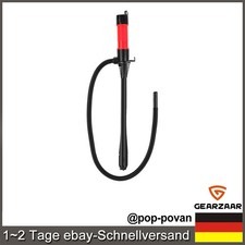 Benzinpumpe Fasspumpe Umfüllpumpe Fasspumpe Kraftstoffpumpe 57cm Kanisterpumpe