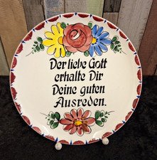 Sammelteller, Wandteller, 70er