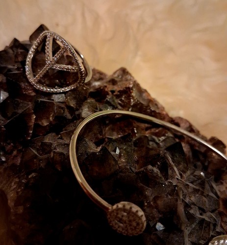 Peace ring armreif - peace, &
