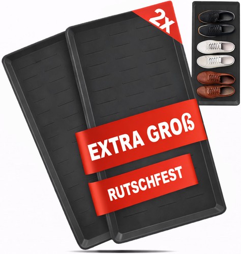 Schuhabtropfschale - 2x,