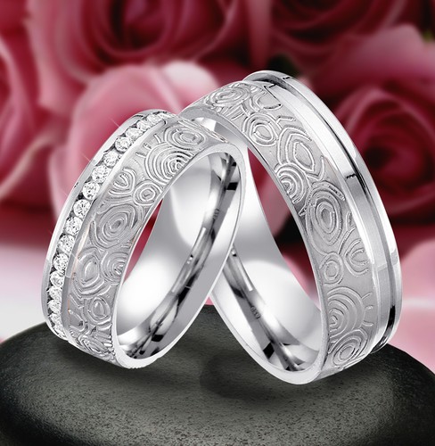 Echt silber 925 - 2, trauringe