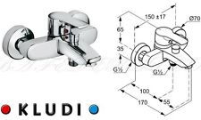 Kludi 386830581 Maris Einhebel Wasserhahn Brause Dusch batterie Wannenarmatur L2