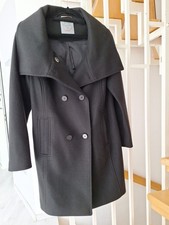 Damen Mantel Gr 40 Schwarz