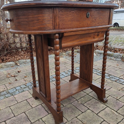Jugendstil nähtisch oval - jugendstil,