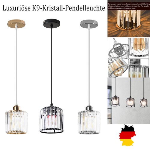 Kristall pendelleuchte moderne - kristall,