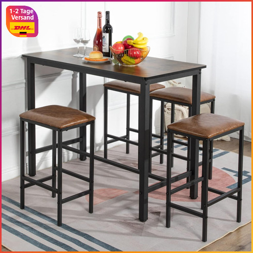Bartisch set stehtisch - bartisch-set, 4