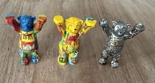 Buddy Bär Berlin. 3 stück 6-7 cm Signiert