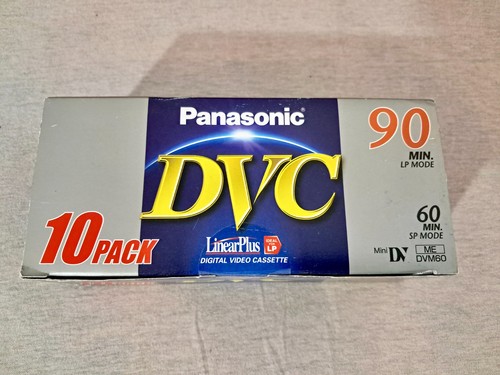 Minidv 10x panasonic - minidv,