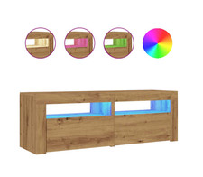 TV Schrank mit LED-Leuchten