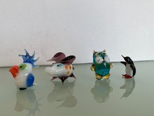 4 Glasfiguren Figur Glas