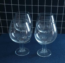 Rosenthal Design Cognacgläser Doppelstiel Serie Cupola 4 Stück Mario Bellini