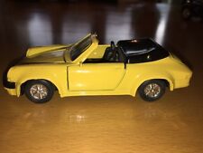 Porsche 911 Carrera Cabrio Scale 1:38 Modellauto