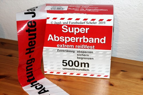 Folien warnband absperrband - folien-warnband,