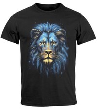 Herren T-Shirt Löwe Lion