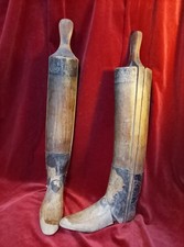 Antike Stiefelleisten aus Holz