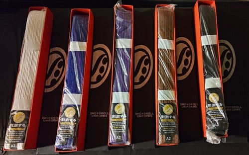 Shoyoroll jjb belt - shoyoroll,