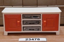 PLAYMOBIL Einrichtung Wohnzimmer Radio Stereo Schrank Hifi Sideboard