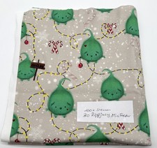 0,5 M MiniFaktur Bio Rippjersey Stoff Weihnachten Kinder Grün Jerseystoff 