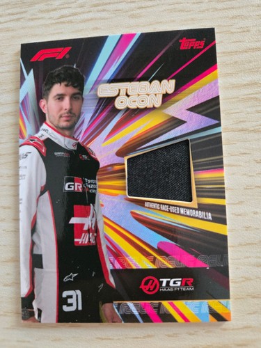 Esteban ocon topps turbo - f1,