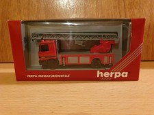 herpa Exclusivmodell hobby haus hetterich Mercedes-B SK 88 Feuerwehr Drehleiter