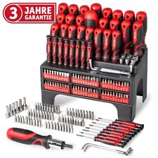 WALTER XXL Schraubendreher- und Bit Set 100 tlg., Schraubenzieher, CV-Stahl