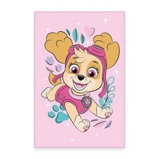 Paw Patrol Kinder Fußmatte Teppich 50 x 75 cm rosa neu