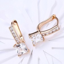  Vergoldete Creolen Glänzende