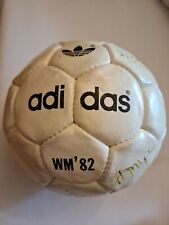 Fußball WM 1982 mit 16 Originalunterschriften der Deutschen Nationalmannschaft