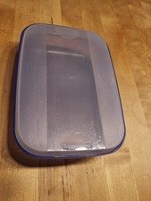 Tupperware Swing-Box 700 ml Vorratsbehälter blau Gebraucht/gut