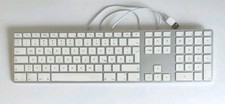 Apple USB Tastatur / Keyboard - Modell A1243 - QWERTZ  + Ziffernblock- Aluminium