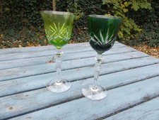 2 x Nachtmann - Römer - Weinglas - Weinrömer - Überfang - Nierstein -Weinrömer