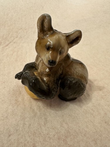 Rosenthal figur bär auf - figur,