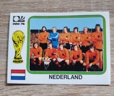 Panini World Cup Story 84 Netherlands Team Mannschaft Holland Nederland WM 1974