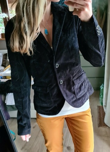 Esprit samt blazer jacke - samt,