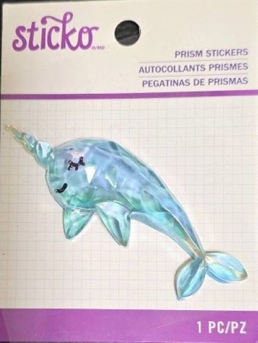 Narwal sticko prisma acryl - narwal,