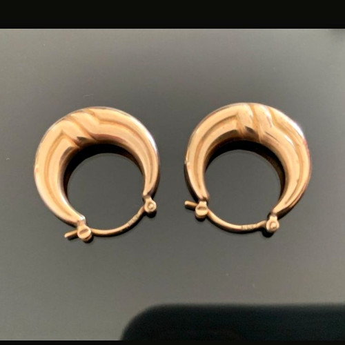 Gold creolen ohrringe - creolen,