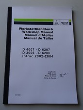 Deutz Werkstatthandbuch Zapfwelle 06 07 Intrac inkl. Frontzapfwelle