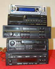 Dachbodenfund 5 x Autoradio Oldtimer Blaupunkt BMW, Pioneer, Sony, Alpine Audi