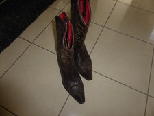 Buffalo Cowboystiefel Gr.44 Braun Spitz Und Cool