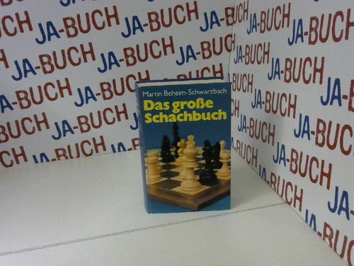 Das große schachbuch - das,