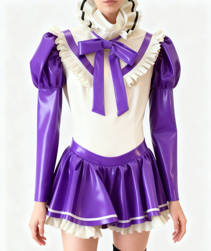 Latex kleid rubber gummi - kleid,