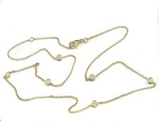 Brillant-Kette 15 Diamanten