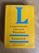 Langenscheidts Universal-Wörterbuch Katalanisch Langenscheidt Deutsch Mini