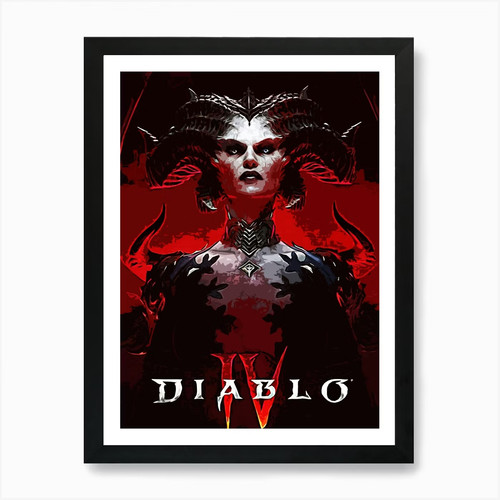 Diablo lilith kunstdruck - iv,