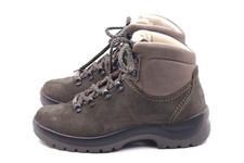 STADLER Walker Wanderschuhe Trekkingschuhe EUR 37 UK 4 Braun Leder Wildleder