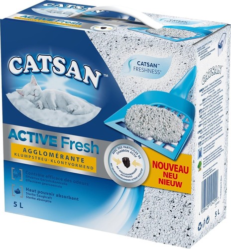 Catsan active fresh - l,