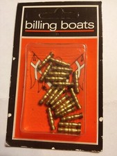 Relingstütze 12 mm 20 Stück aus Messing von Billing Boats BF0224