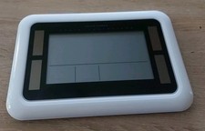 Conrad Solar Funk-Wanduhr Digital 280 mm x 190 mm x 23 mm Weiß