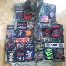 Heavy Metal Kutte 80er