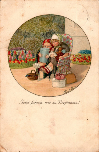 Künstlerkarte von pauli - ak,